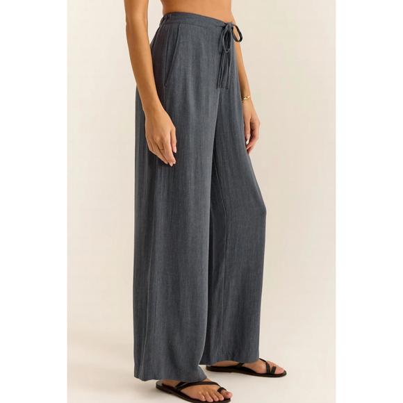 NEW Z SUPPLY cortez wide leg pants in super nova - Picture 2 of 3